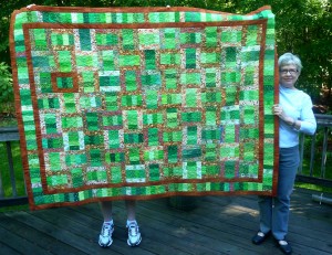 Carol's Green Quilt