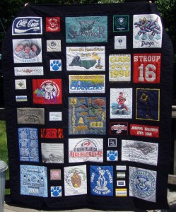 Frances' T-Shirt Quilt