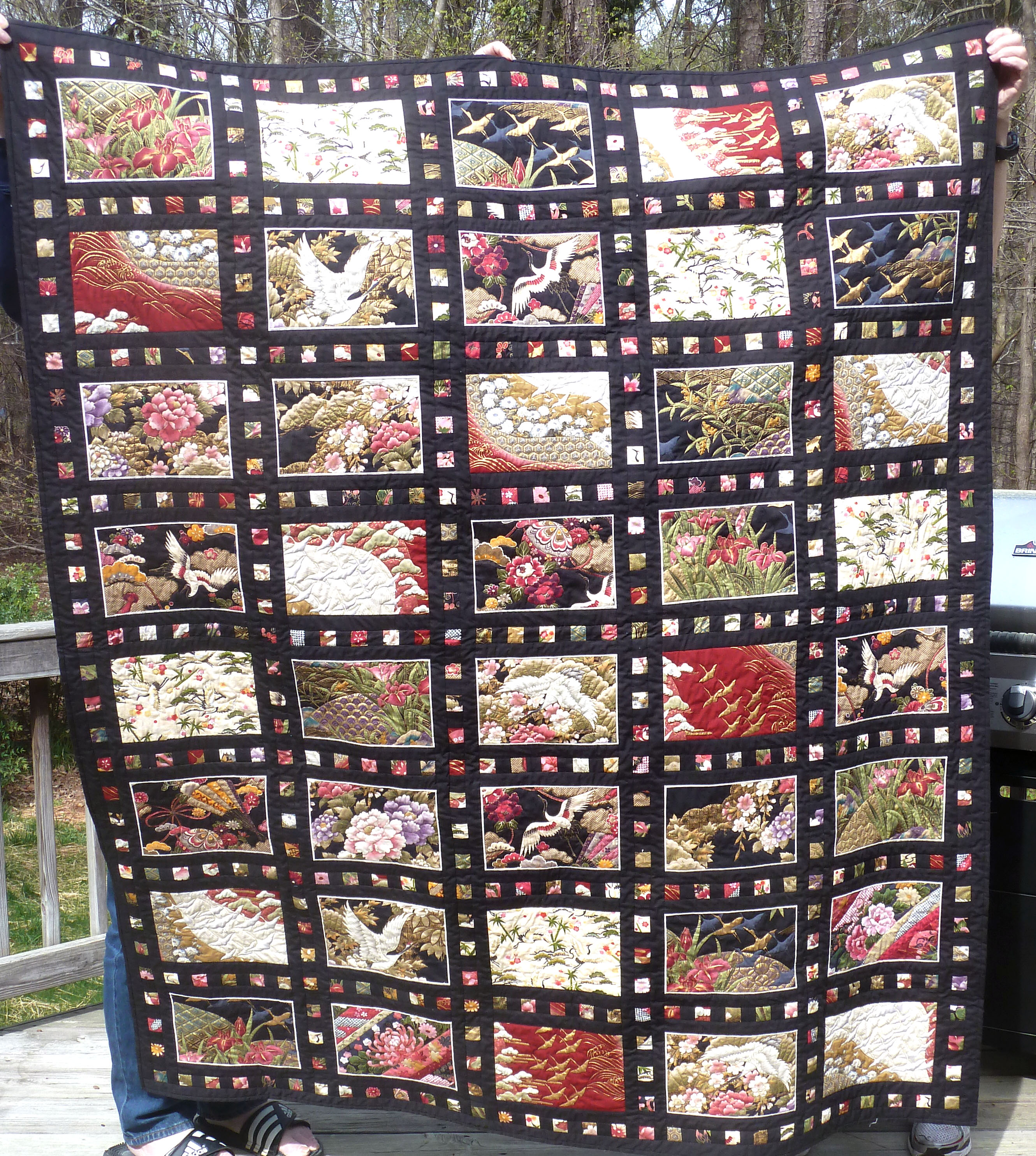 Oriental Quilt Quilts By Ann Sayre Raleigh NC