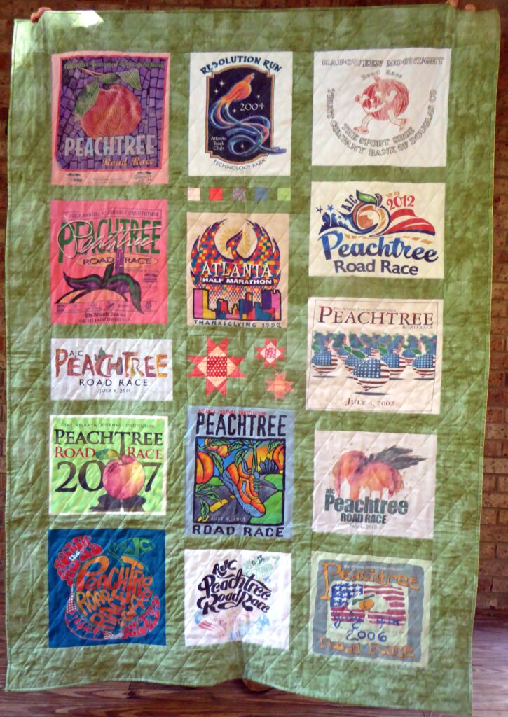 Jean's warm t-shirt quilt