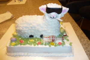 Dude Lamb Cake