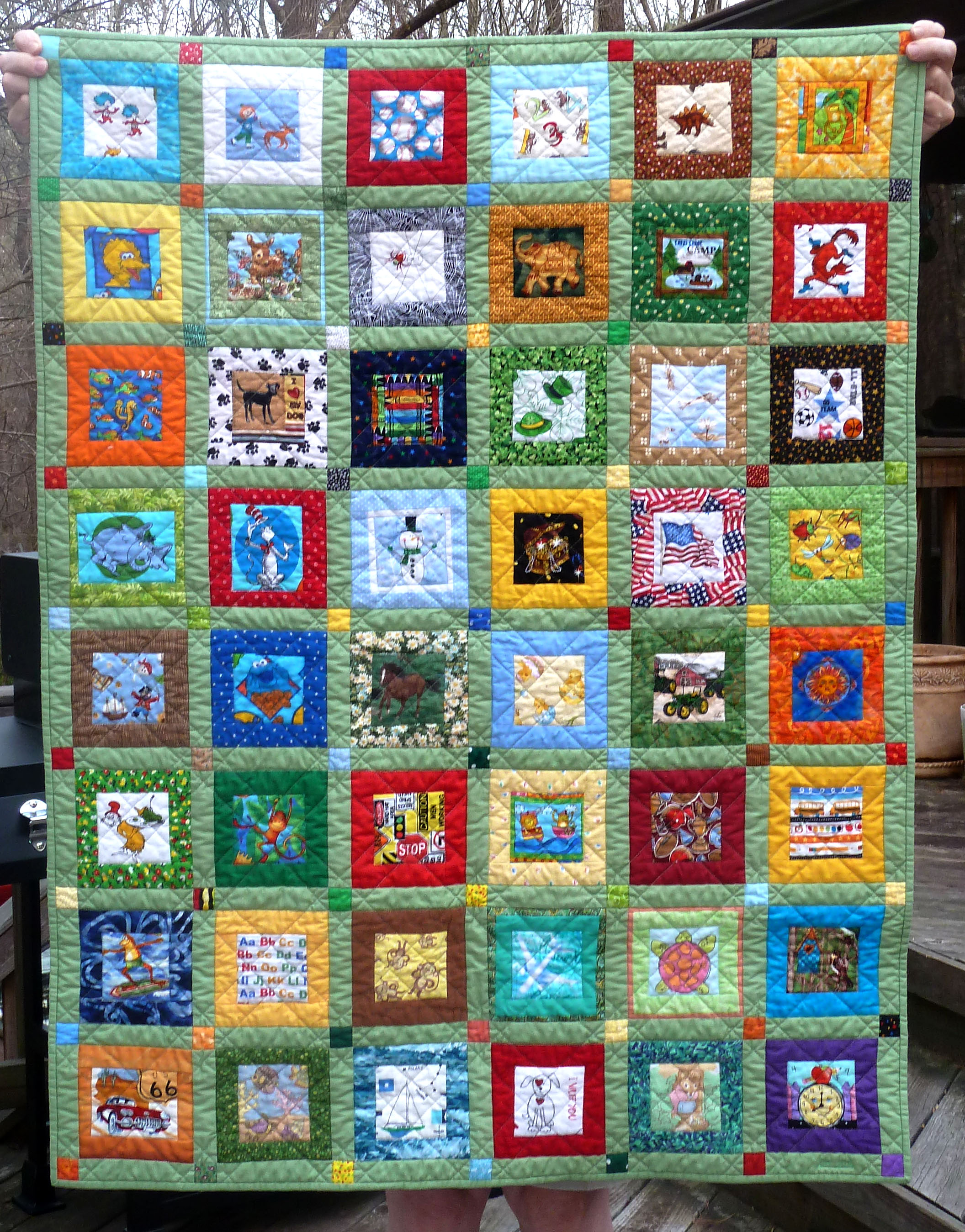 Baby Hank Daniels - Quilts by Ann Sayre, Raleigh, NC